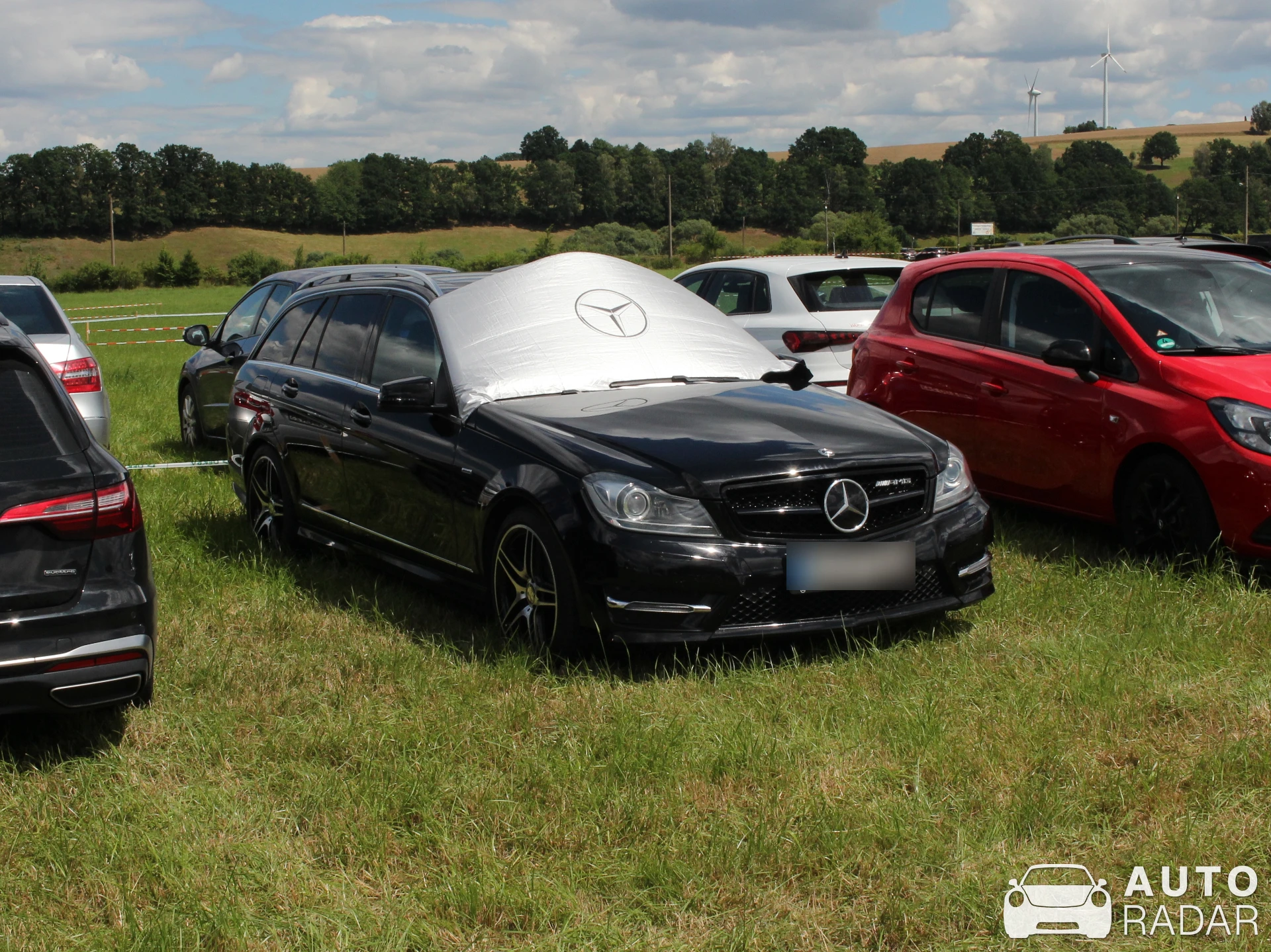 Mercedes-AMG C 63 Estate S204 spotted in Oberlungwitz