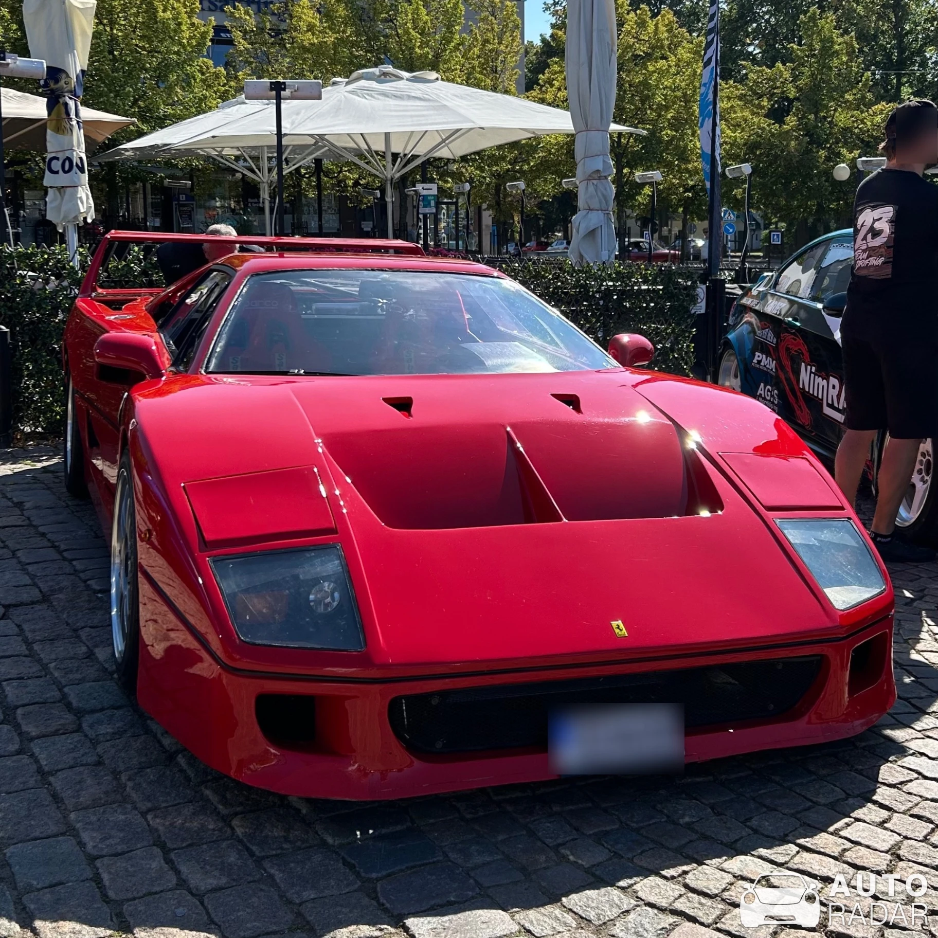 Ferrari F40 Replica spotted in Smålandsängen, Sweden