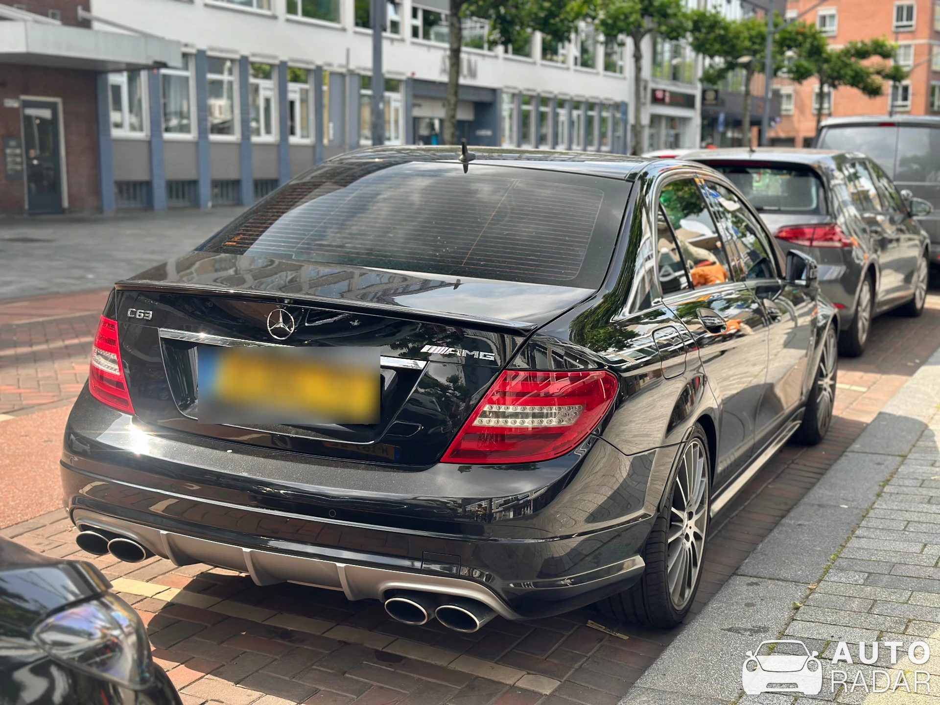 Mercedes-AMG C 63 Sedan W204 spotted in Rotterdam