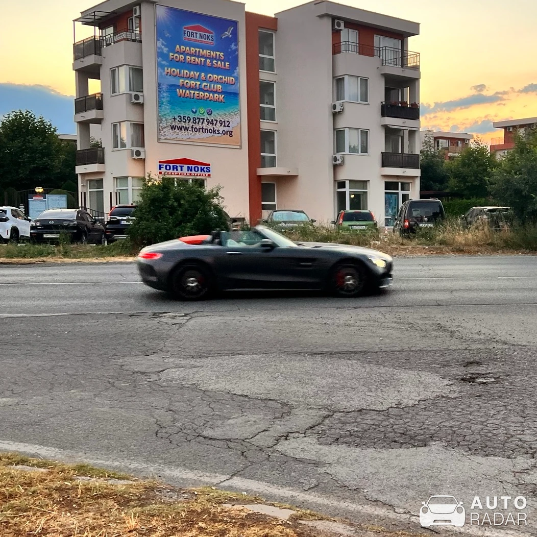 Mercedes-AMG GT C Roadster R190 spotted in Slynchev bryag