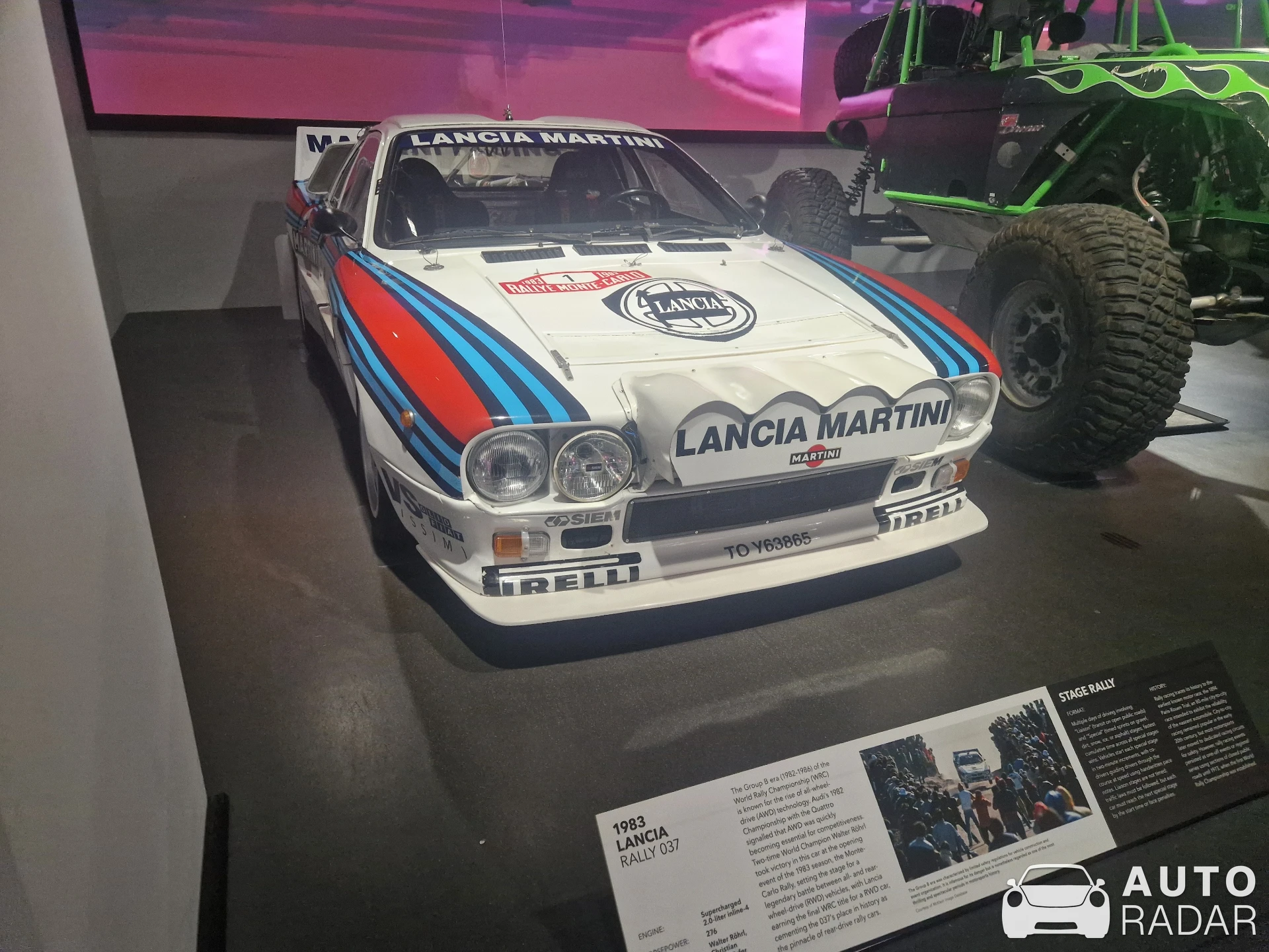 Lancia Rally 037 spotted