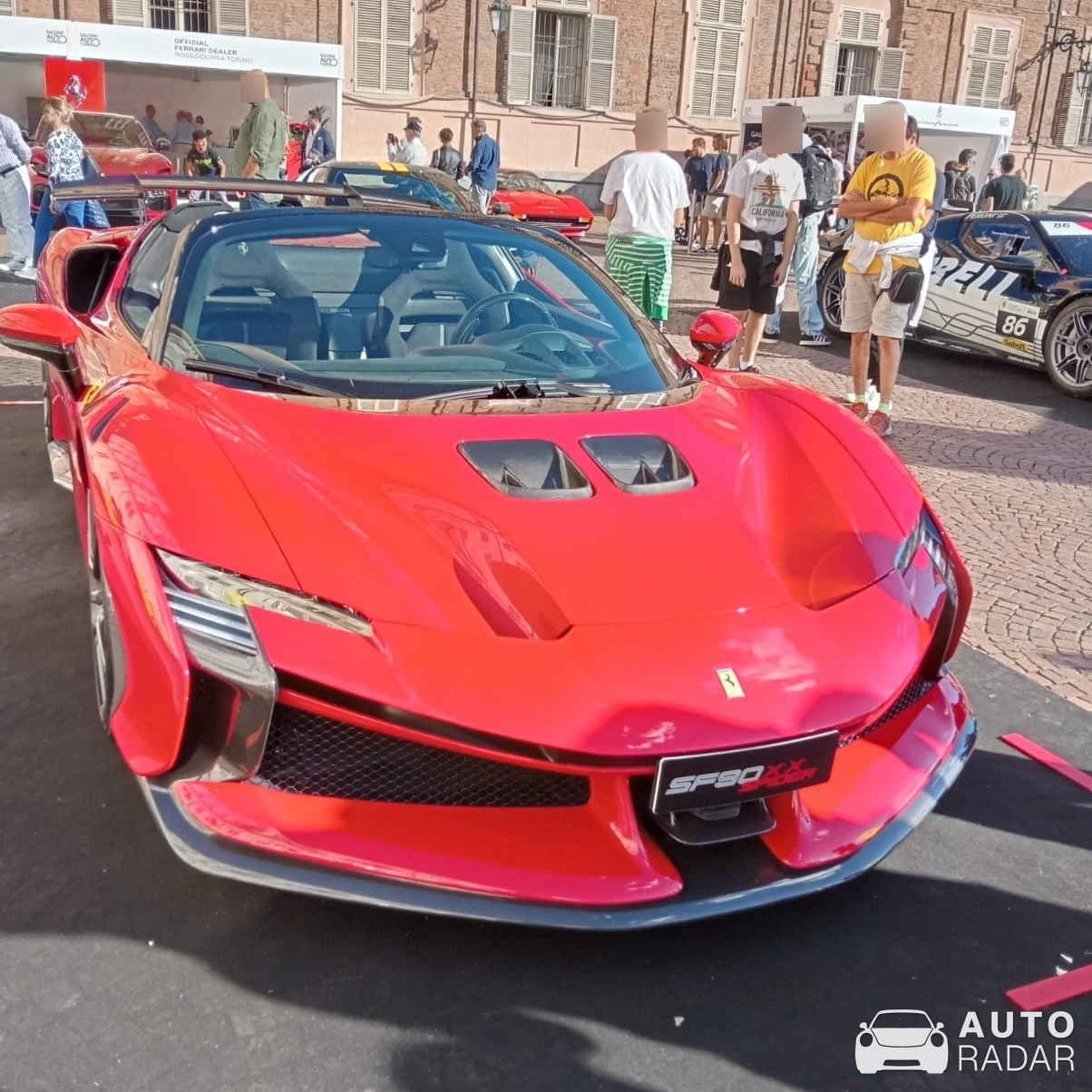Ferrari SF90 XX Spider spotted in Turin, Italy