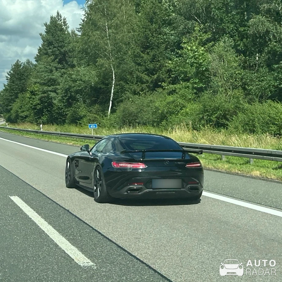 Mercedes-AMG GT C190 spotted in Lichtentanne