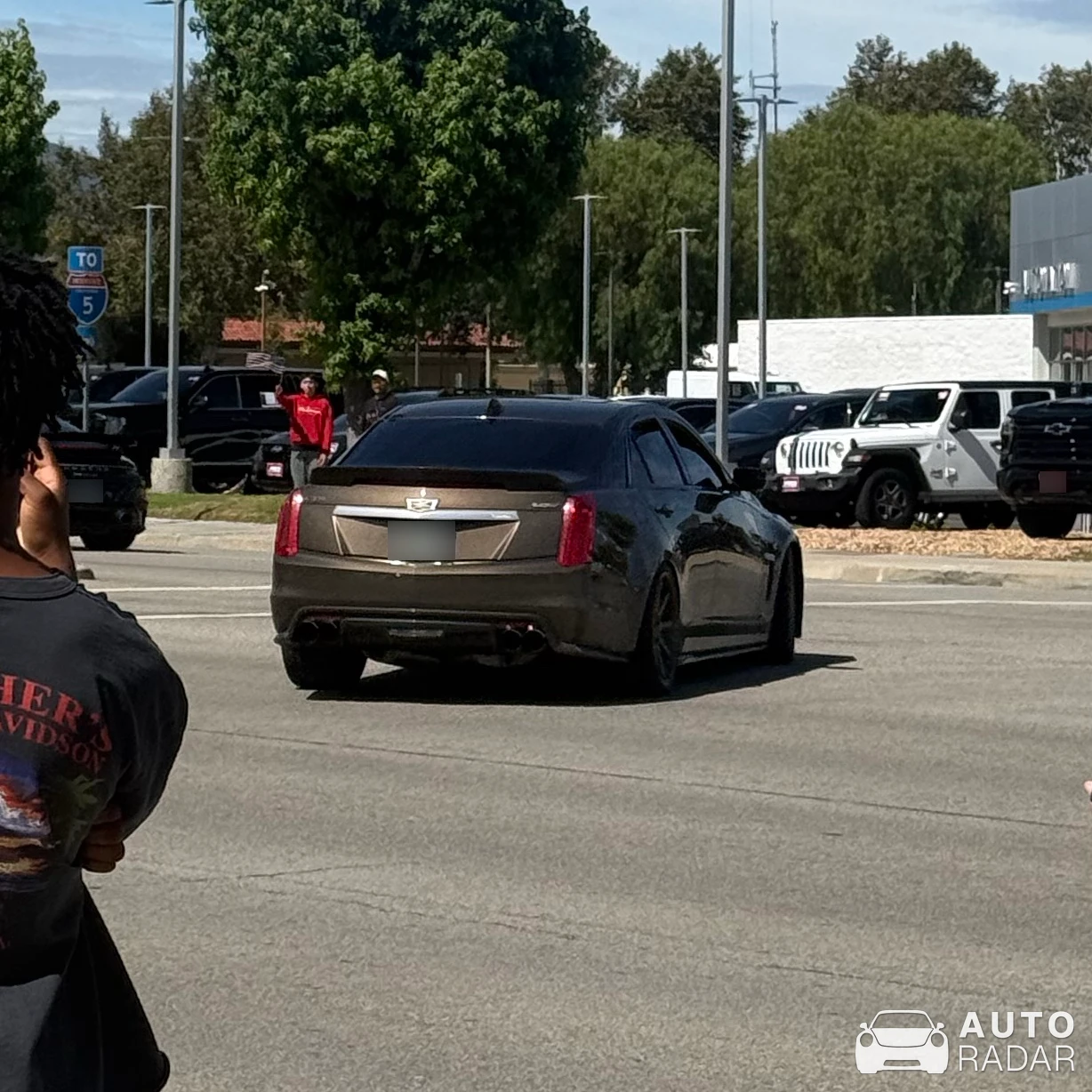 Cadillac CTS-V spotted in Santa Clarita