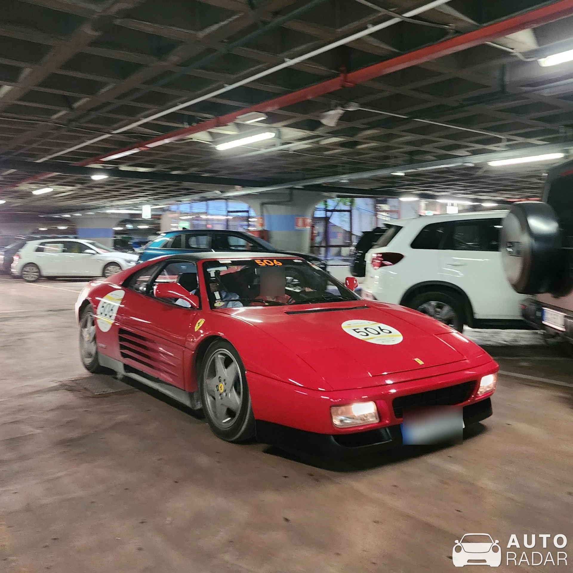 Ferrari 348 TS spotted in Roma