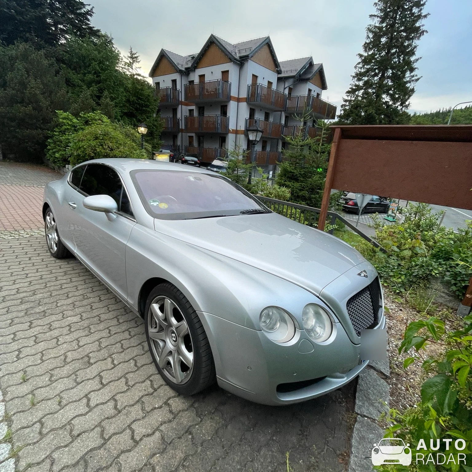 Bentley Continental GT spotted in Karpacz