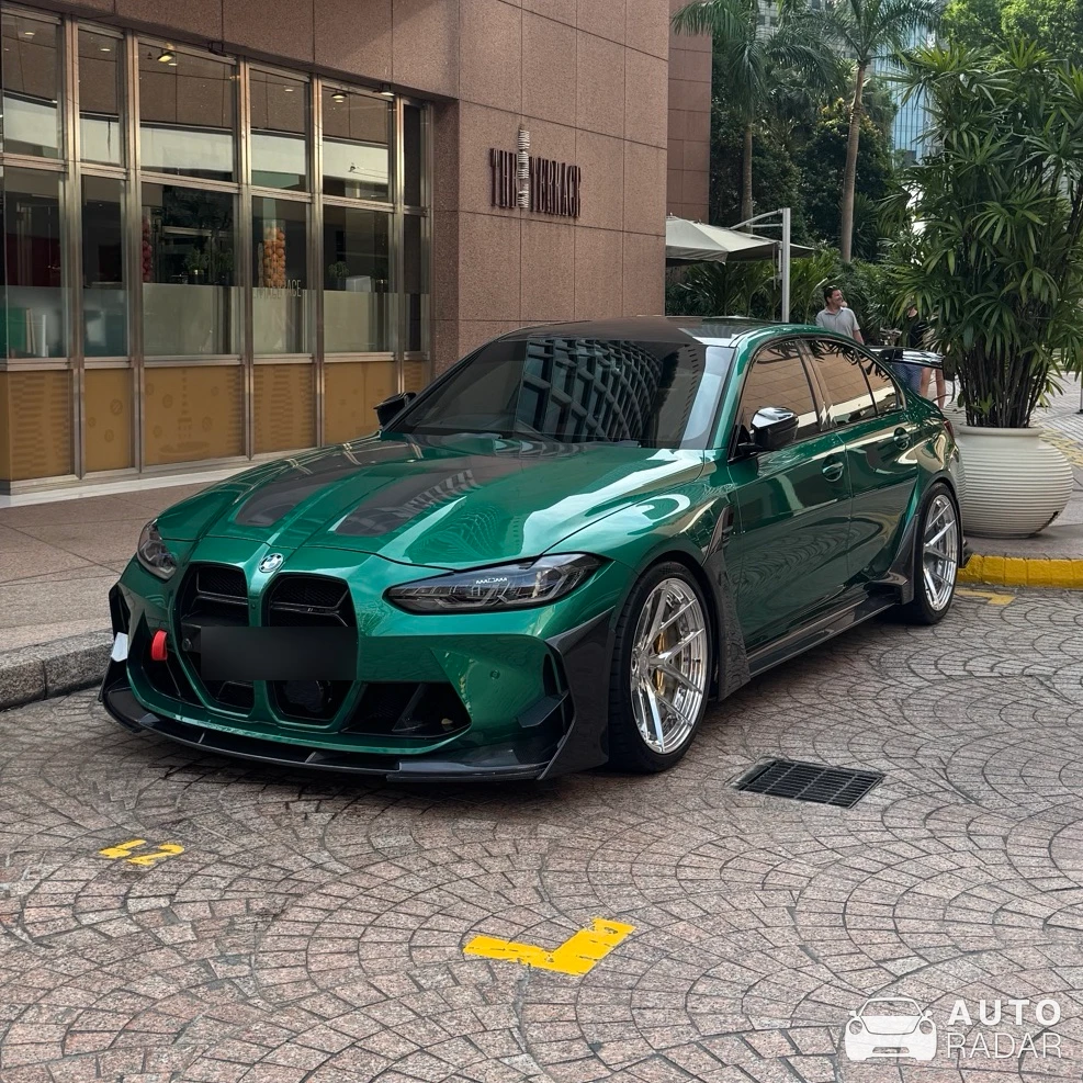 BMW M3 G80 CS spotted in Singapore