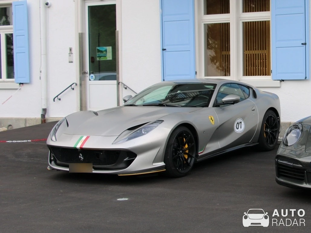 Ferrari 812 Superfast spotted in St. Moritz