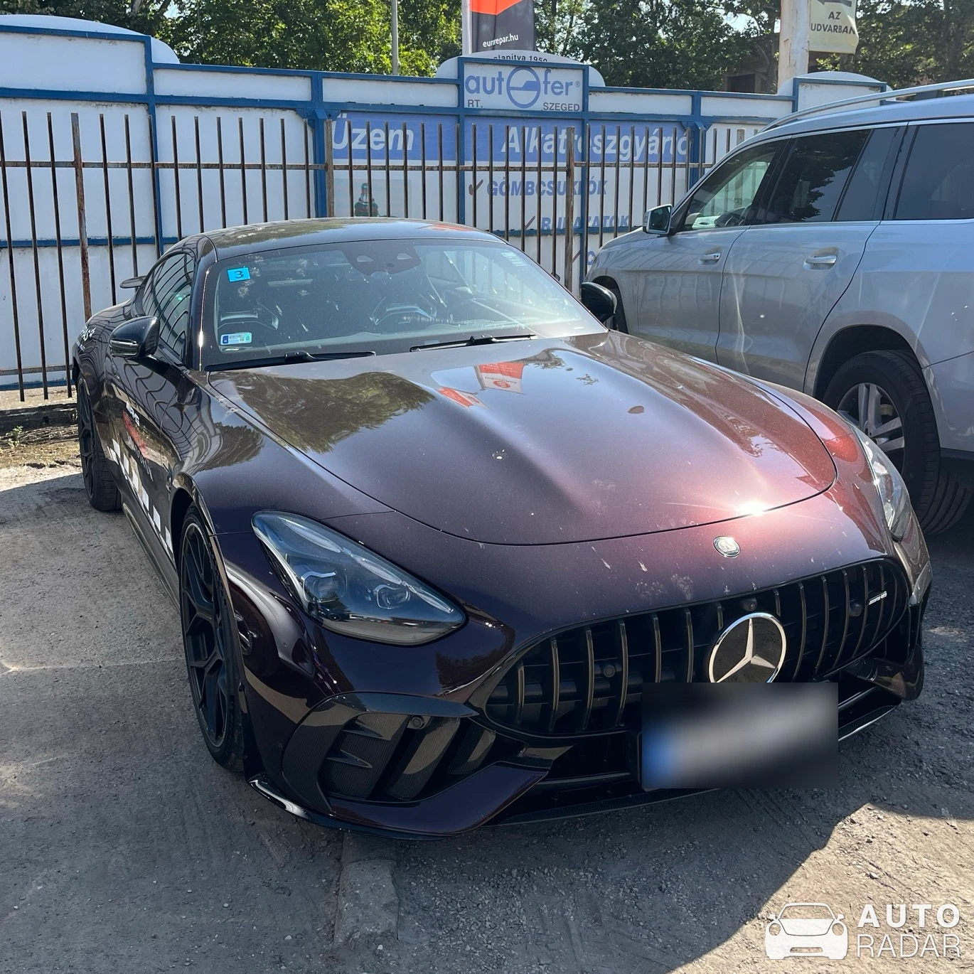Mercedes-AMG GT 63 S C192 spotted in Szeged