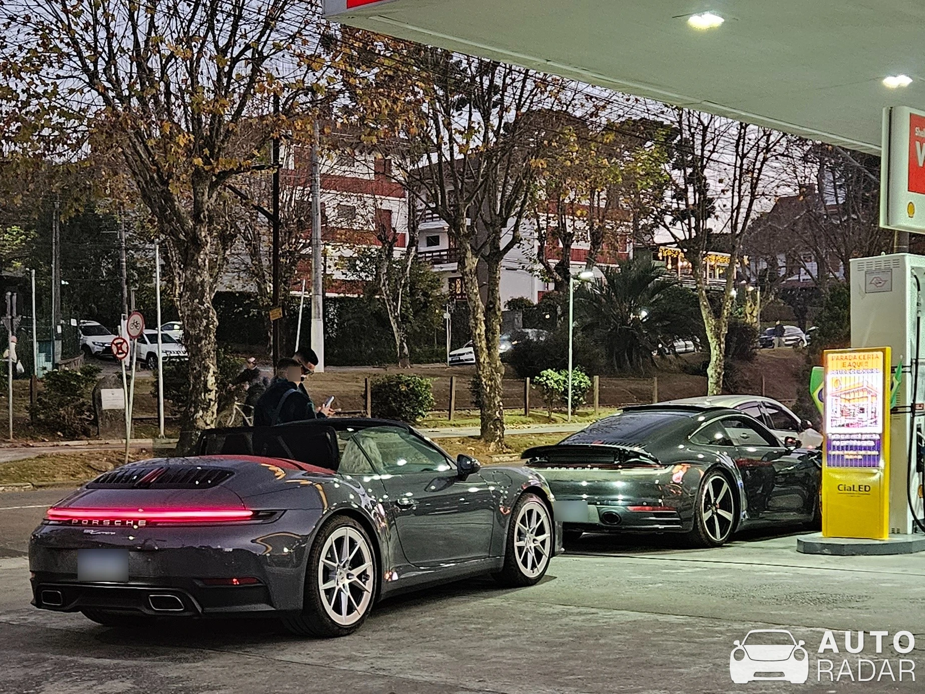 Porsche 992 Carrera Cabriolet MkI spotted in Campos do Jordão
