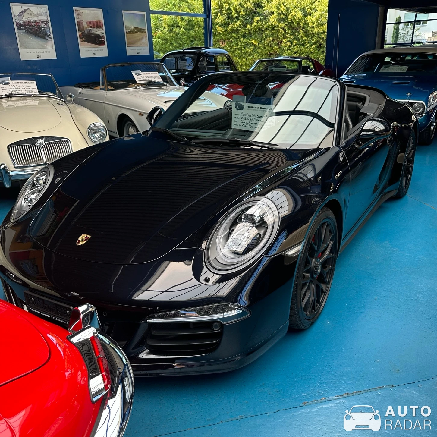 Porsche 991 Carrera 4 GTS Cabriolet MkI spotted in Zürich