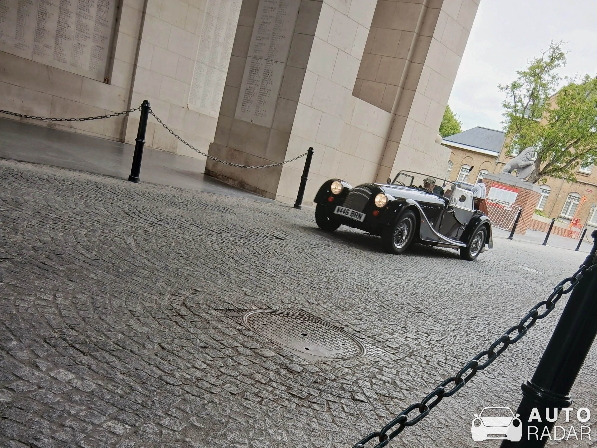 Morgan Aeromax Roadster spotted in Ieper
