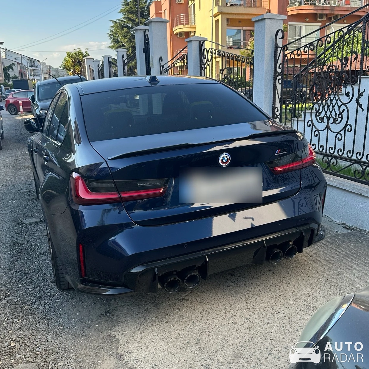 BMW M3 G80 Sedan Competition spotted in Năvodari