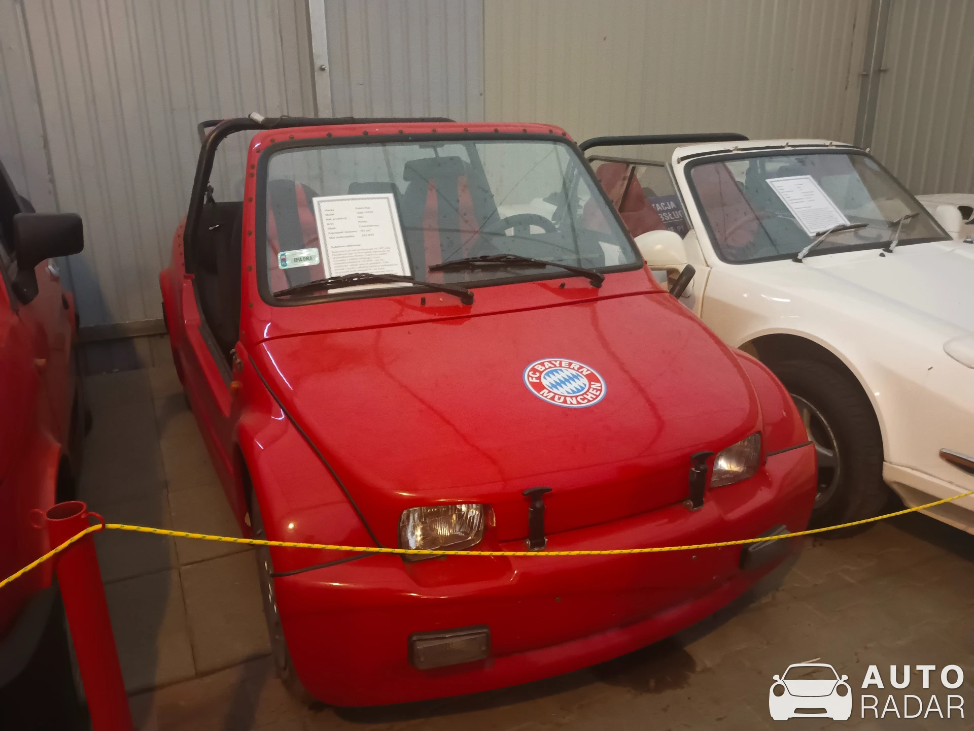 Polski Fiat 126p Colo spotted in Skierniewice
