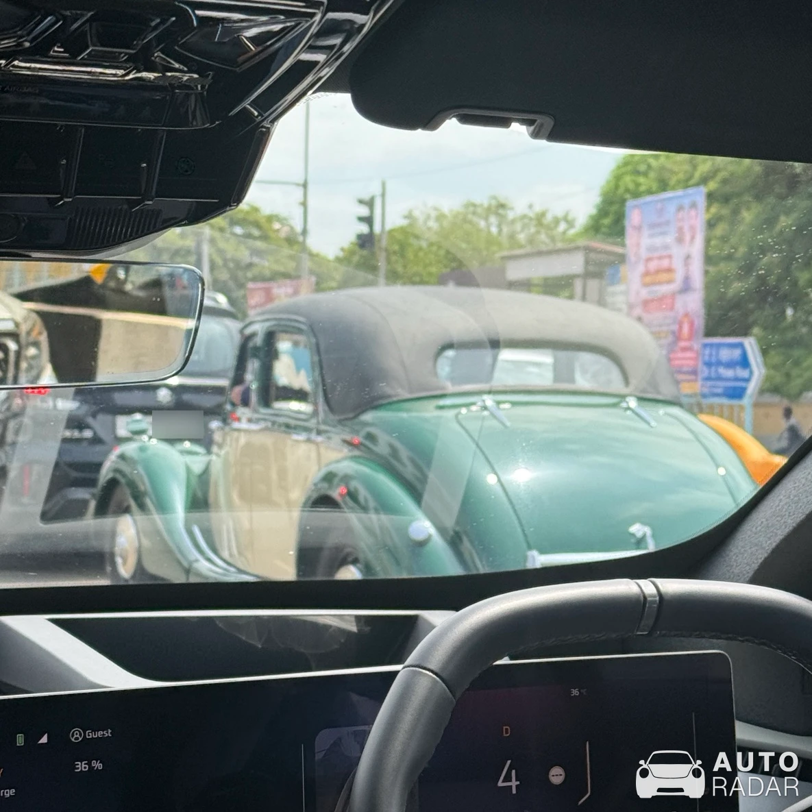 Riley RM spotted in Mumbai