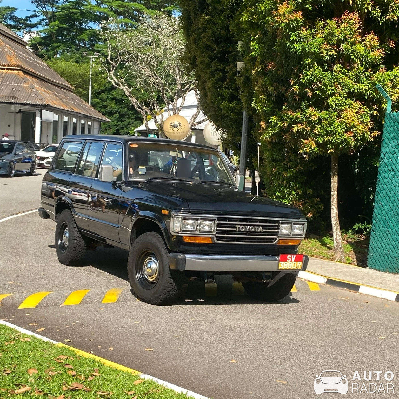 Toyota Land Cruiser spotted in Singapore