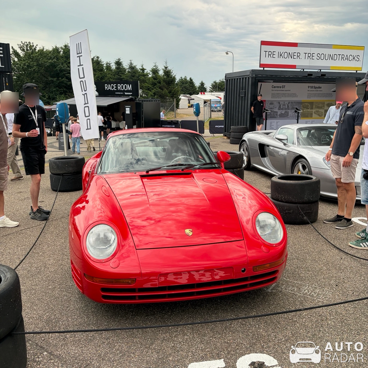 Porsche 959 spotted in Silkeborg