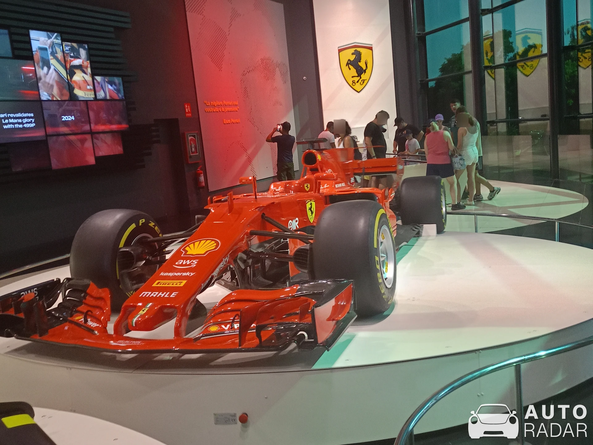 Ferrari SF71 H spotted in Salou