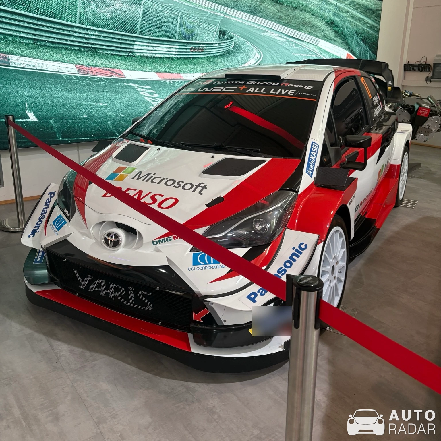Toyota Yaris WRC spotted in Köln