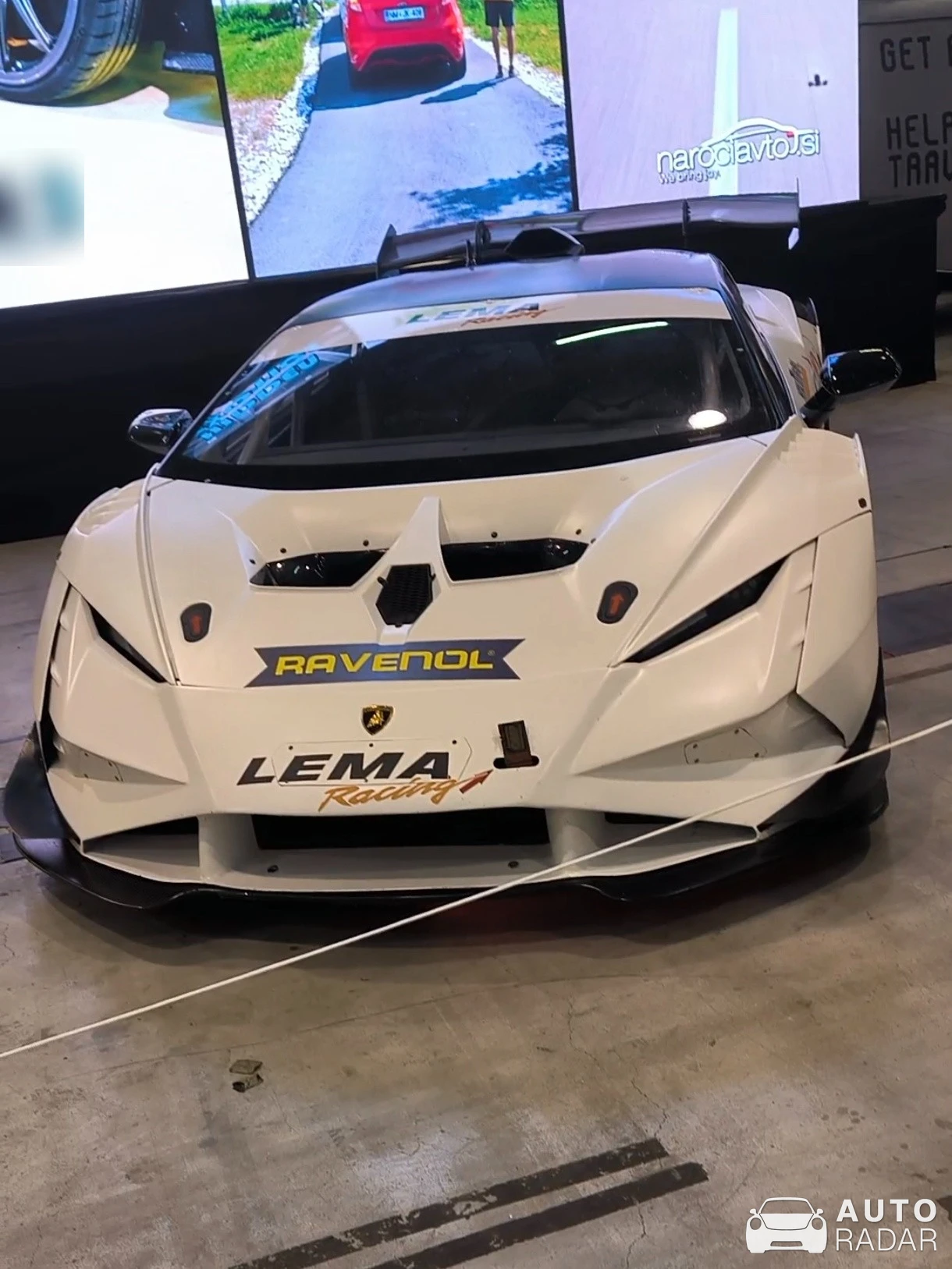 Lamborghini Huracán Super Trofeo EVO spotted in Celje