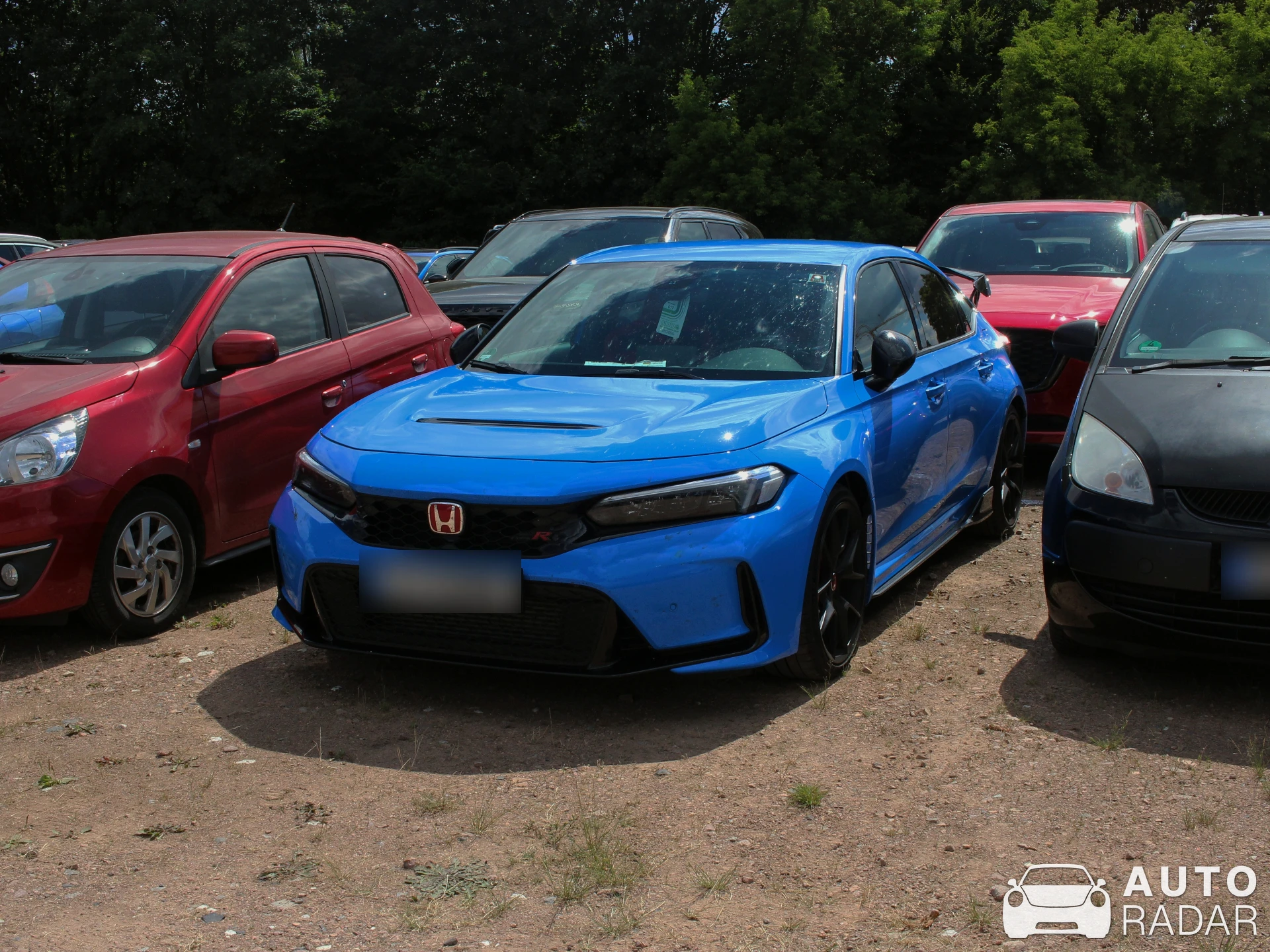 Honda Civic Type R spotted in Lichtenstein