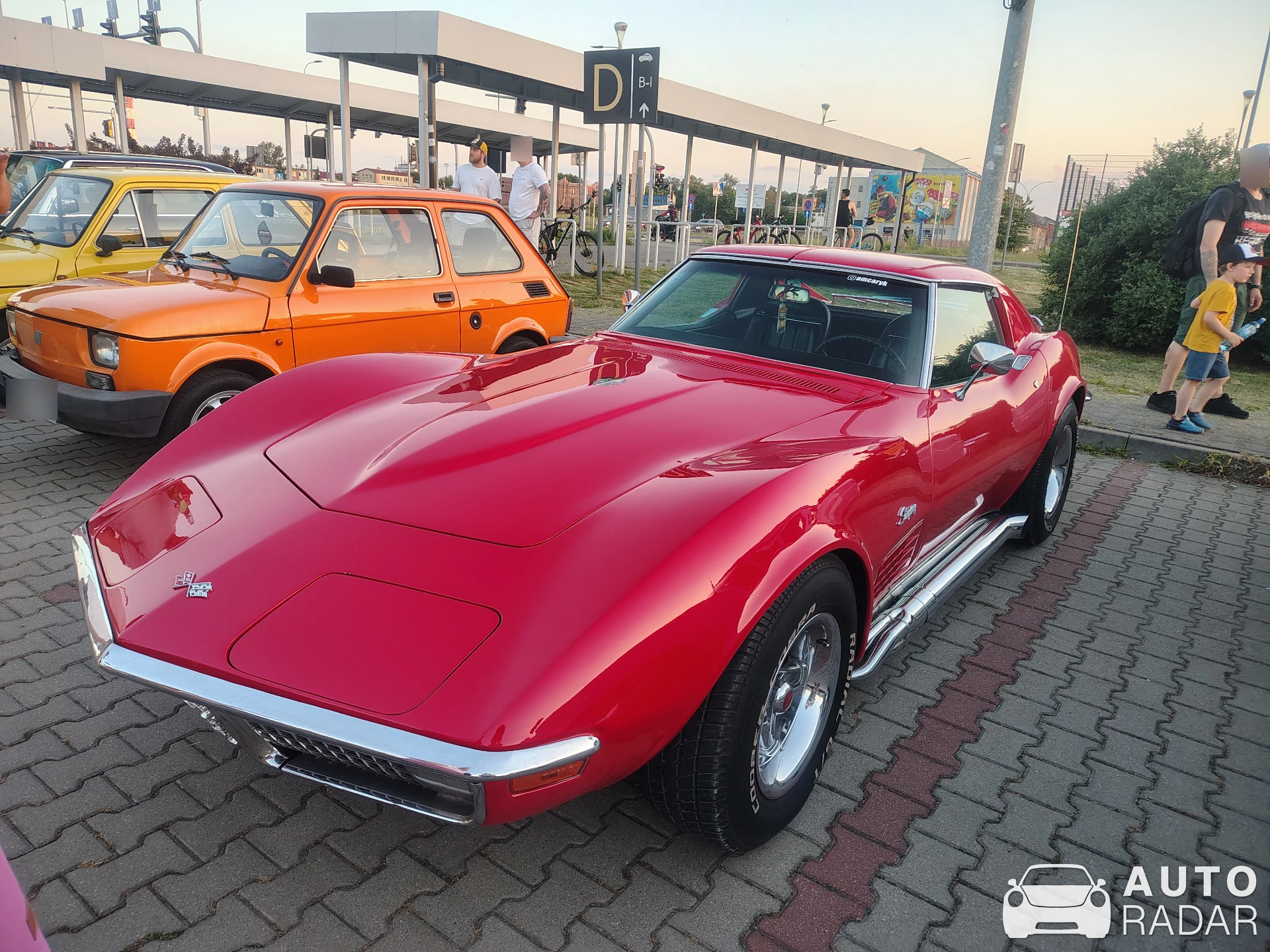 Chevrolet Corvette C3 Stingray spotted in Lublin