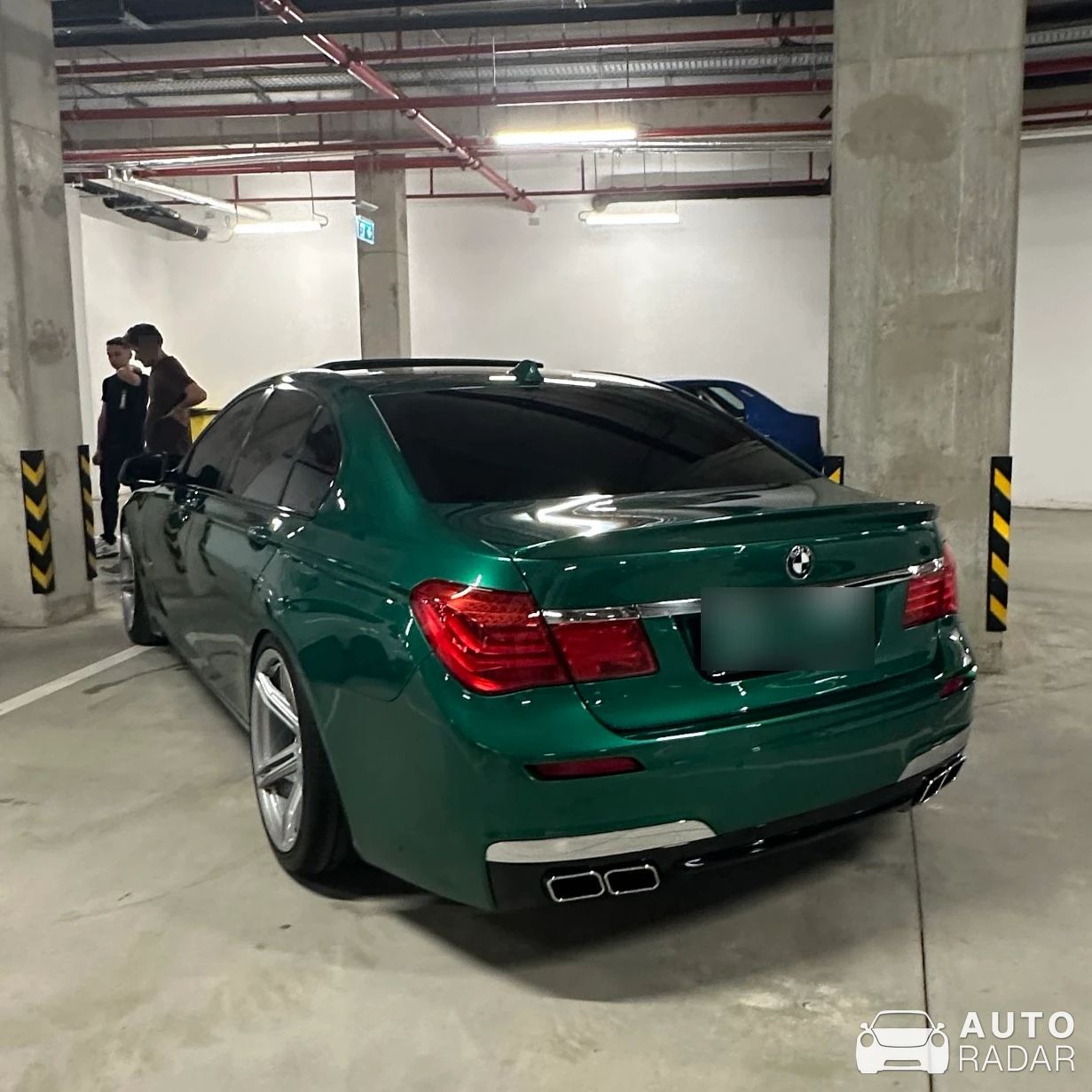 BMW 7 Series F01 spotted in București