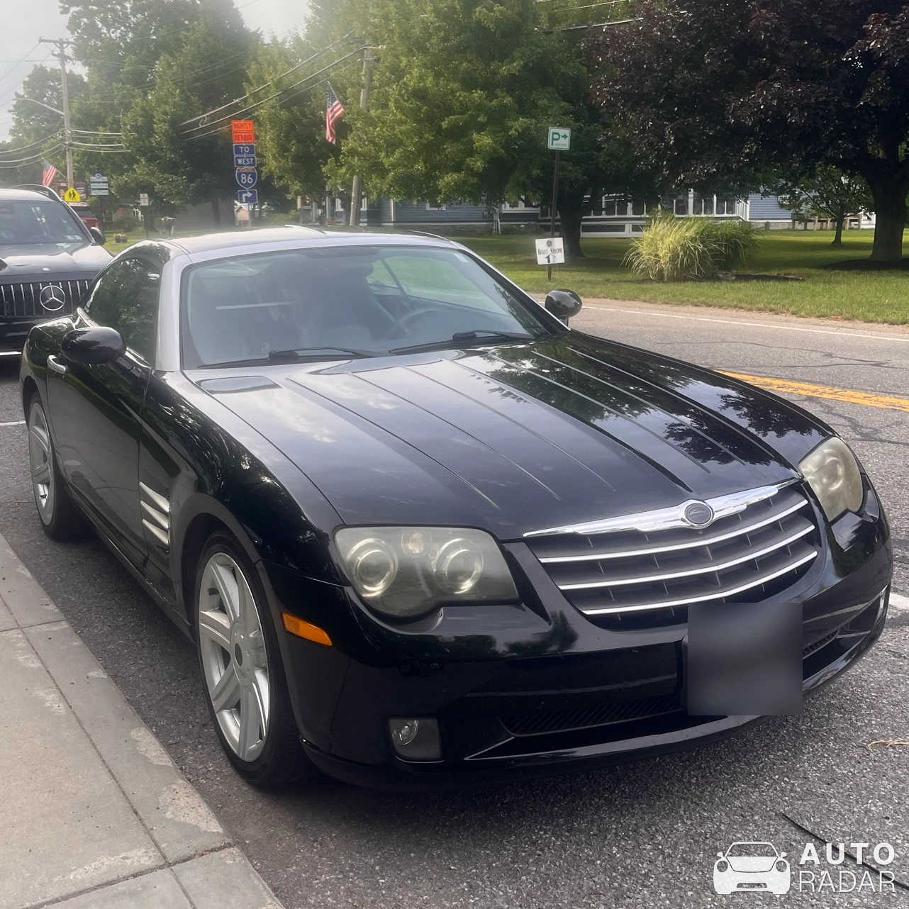 Chrysler Crossfire spotted in Bemus Point