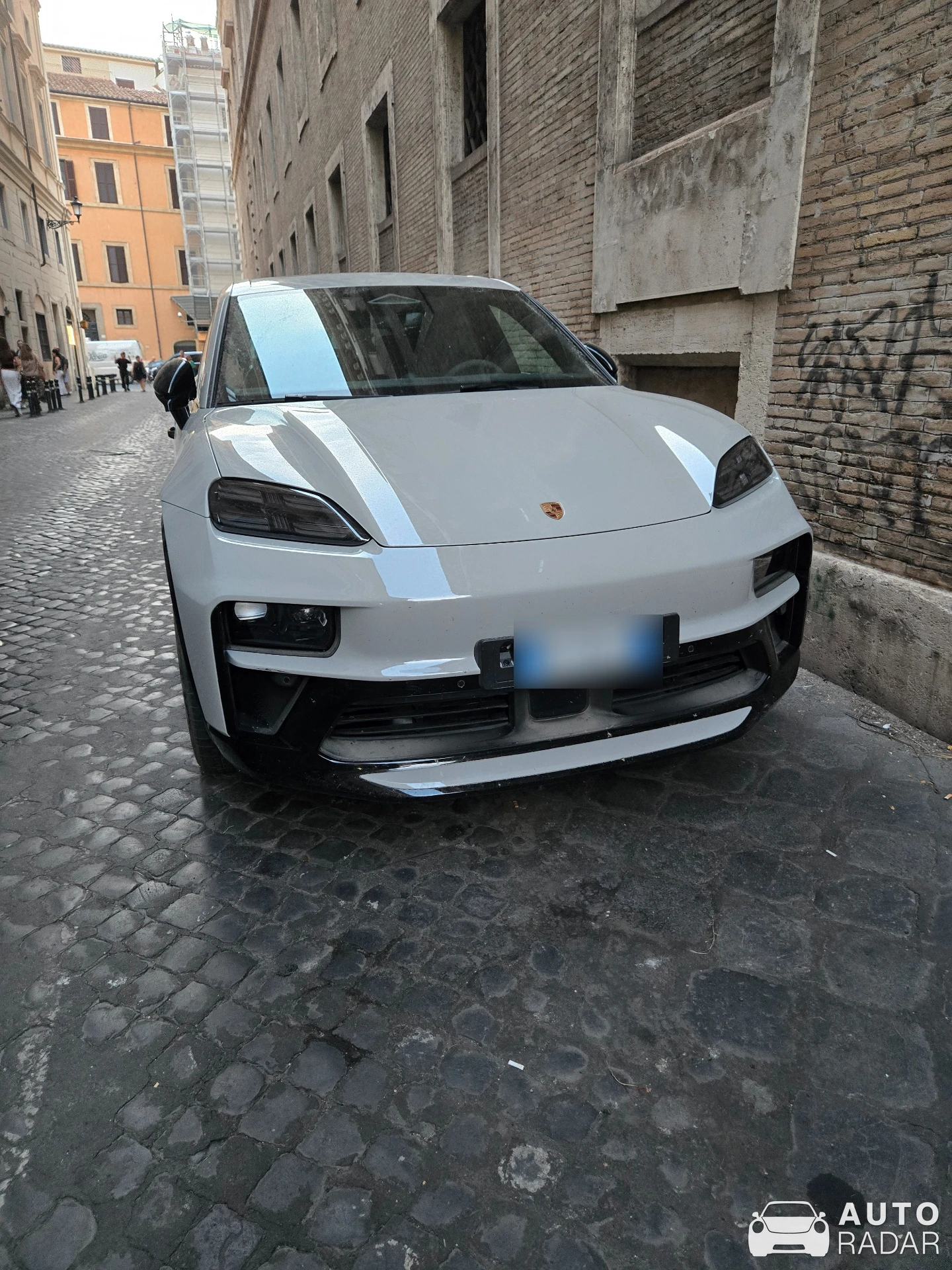 Porsche Macan EV GTS spotted in Roma