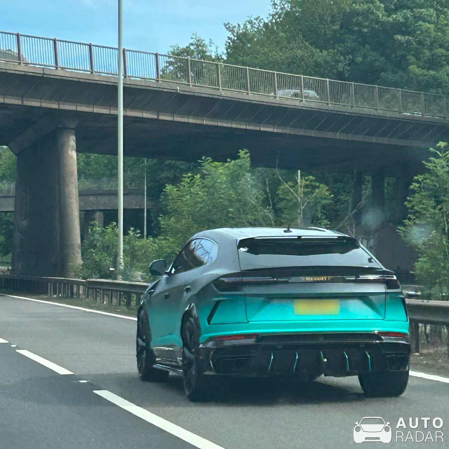 Lamborghini Urus Mansory spotted in Wolverhampton