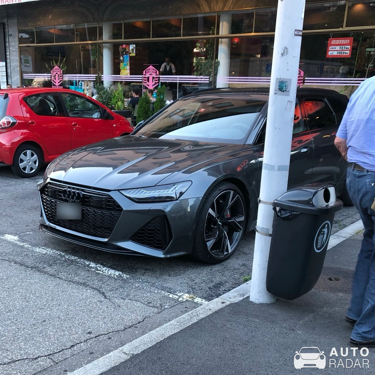 Audi RS6 Avant C8 spotted in Bellinzona