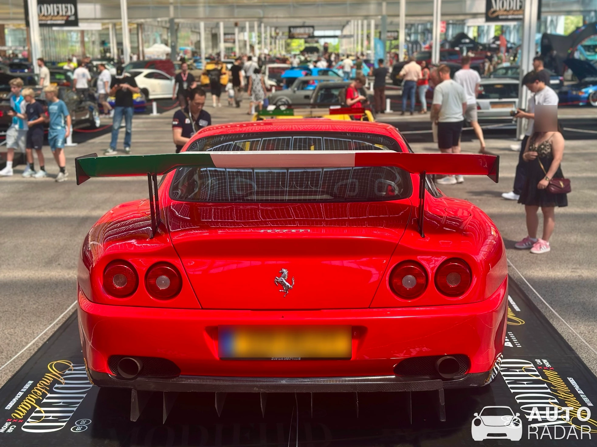Ferrari 550 Maranello Le Mans GTS spotted in Vijfhuizen