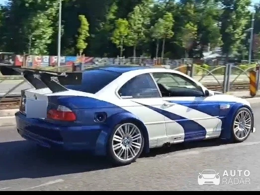 BMW M3 E46 GTR spotted in Bucharest