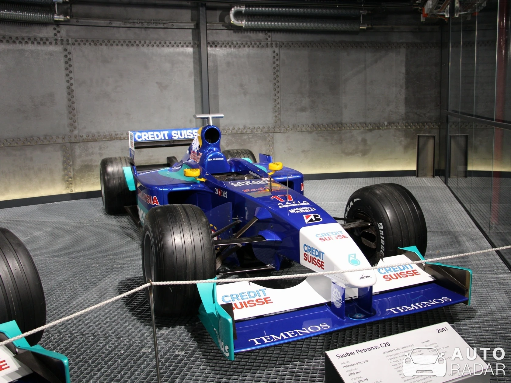 Sauber C20 spotted in Romanshorn