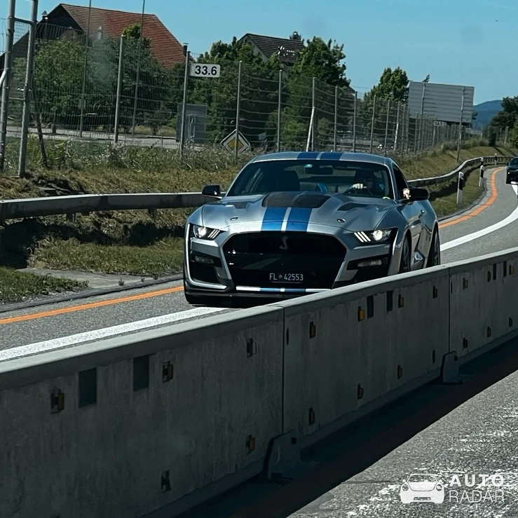 Ford Mustang Shelby GT500 spotted in Schaffhausen