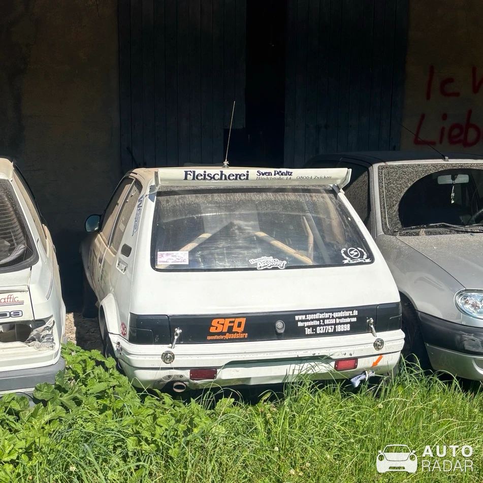 Peugeot 205 Rallye spotted in Zwönitz