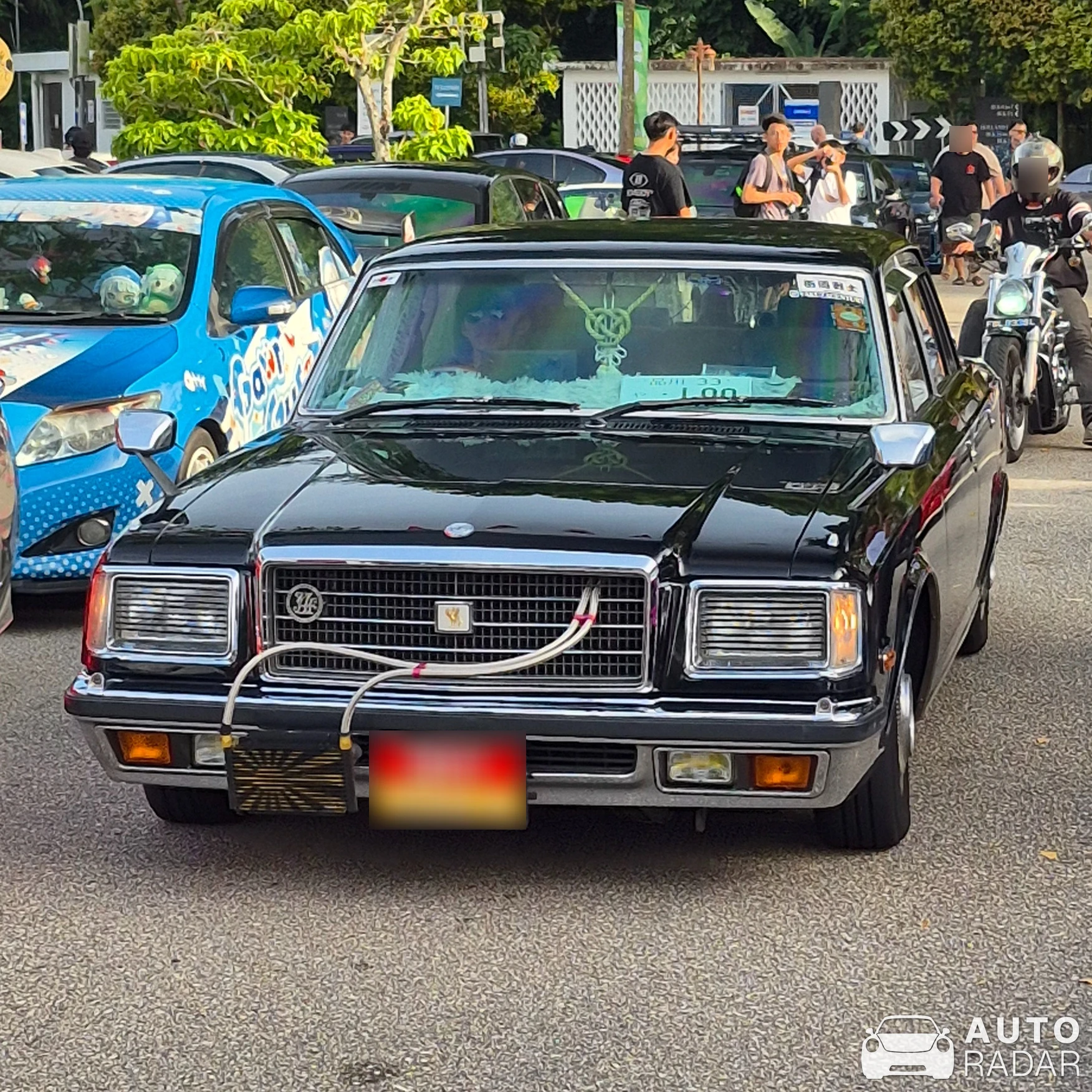 Toyota Century spotted in Singapore