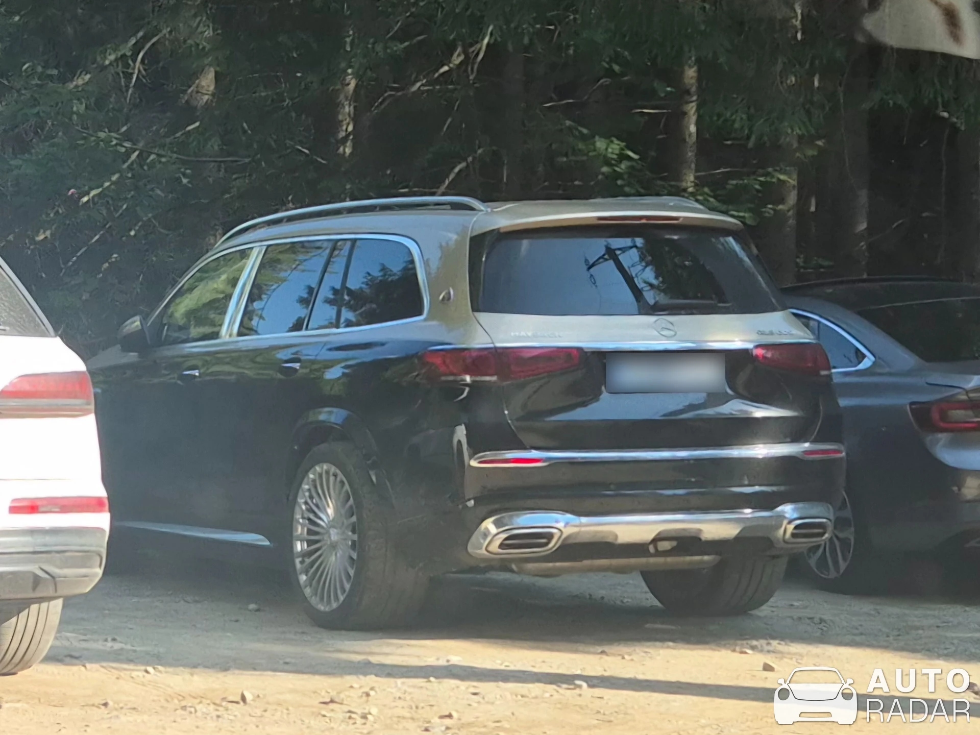 Mercedes-Maybach GLS 600 spotted in Arefu