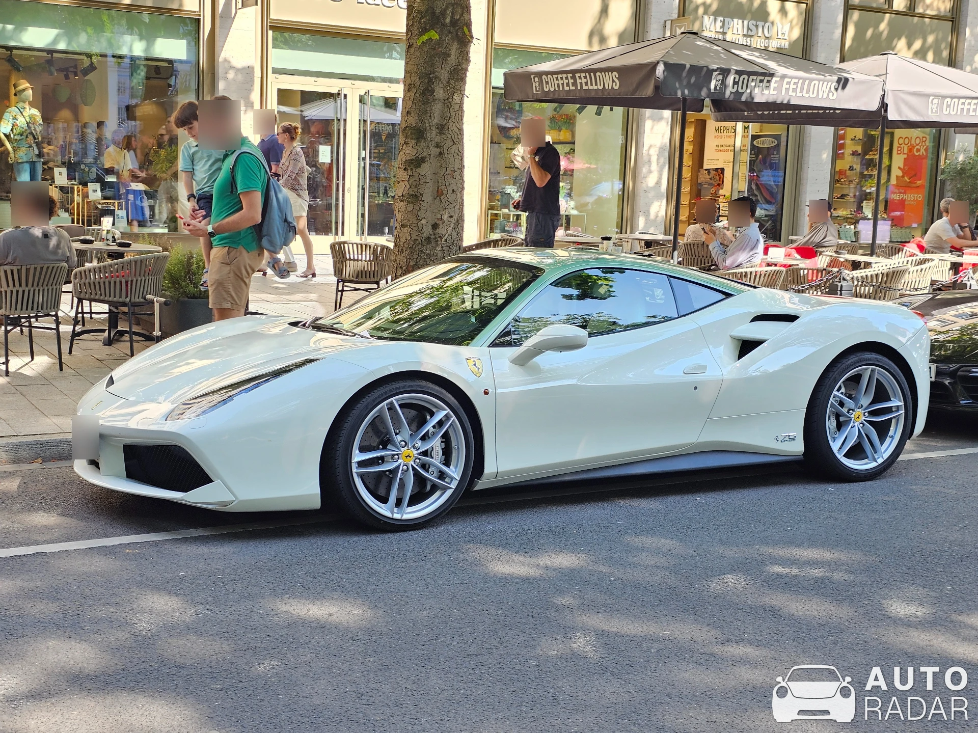 Ferrari 488 spotted in Düsseldorf