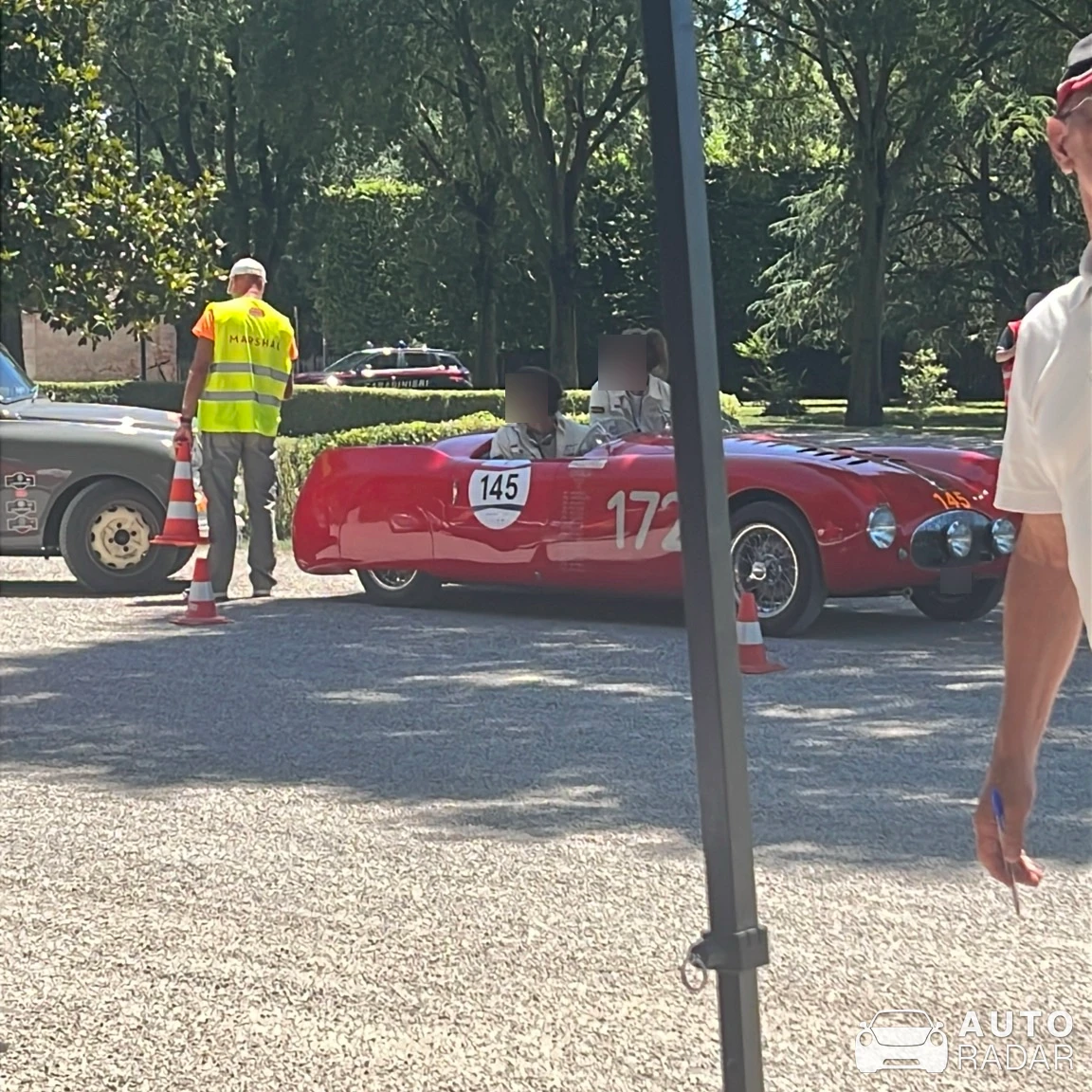 Cisitalia 202 SMM Nuvolari Spider spotted in Mantova