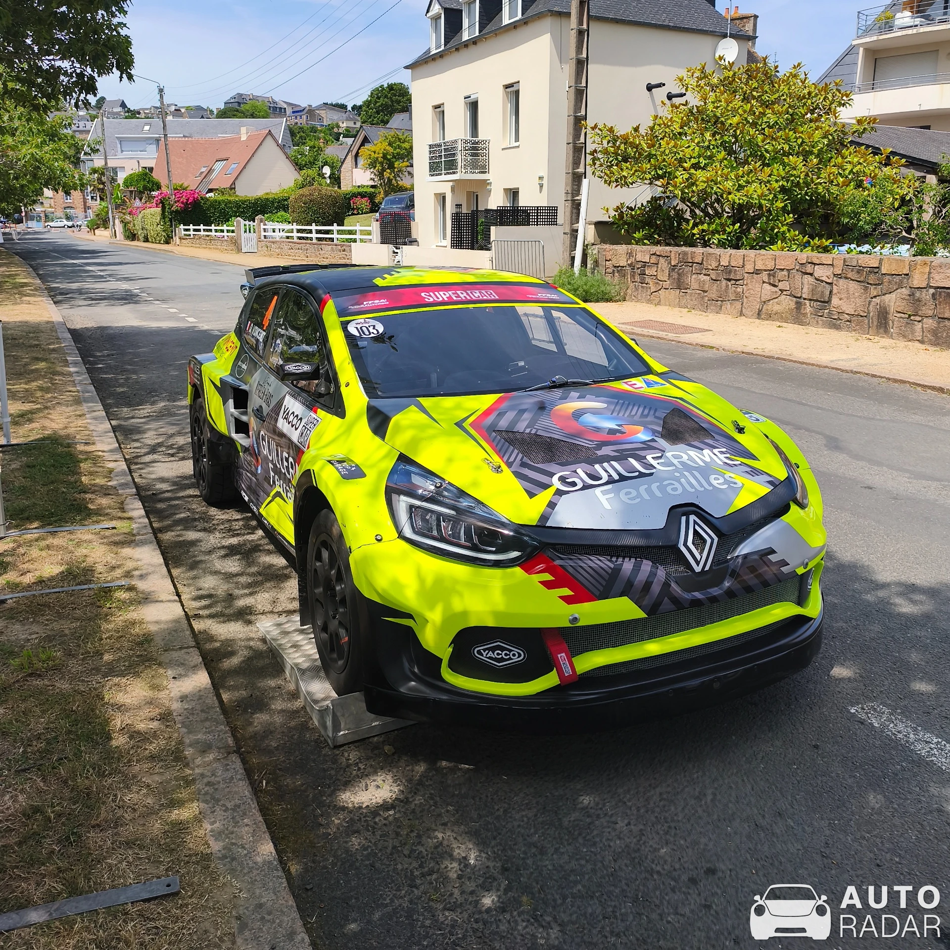 Renault Clio Rally5 spotted in Perros-Guirec