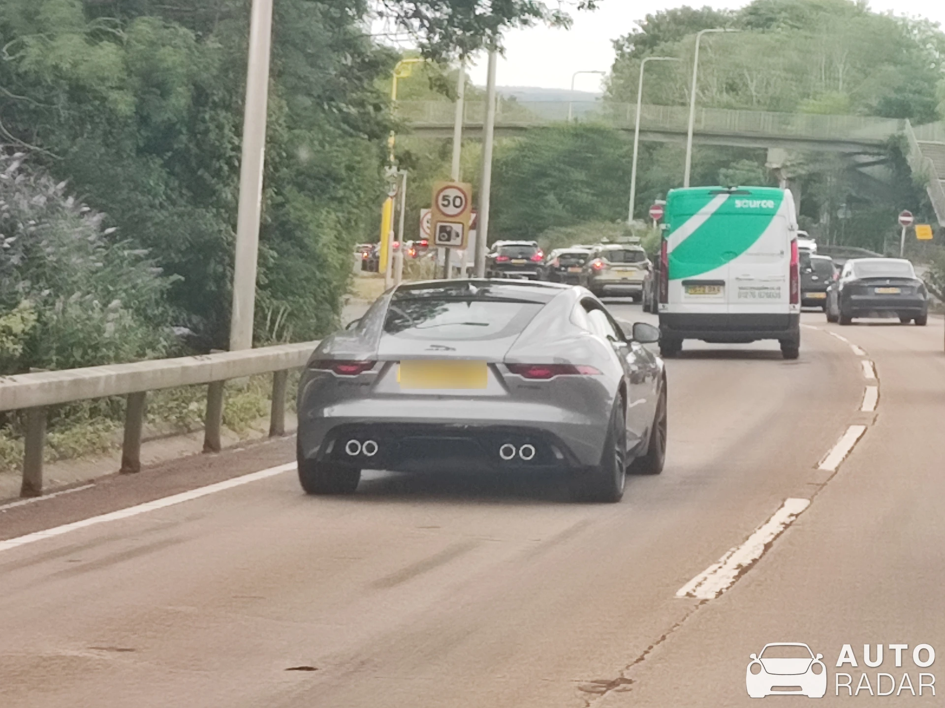 Jaguar F-Type Coupé 2017 spotted in Farnborough