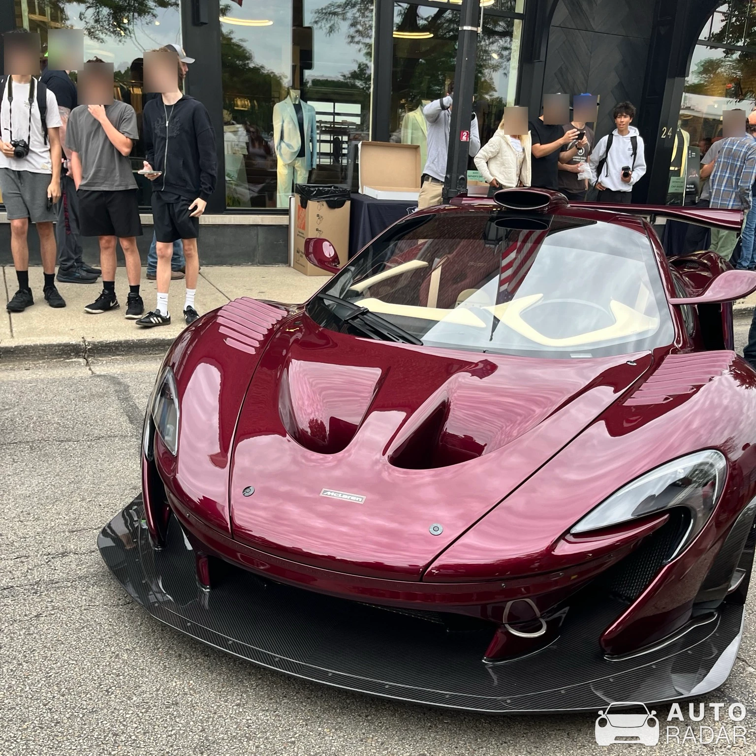 McLaren P1 spotted in Frankfort