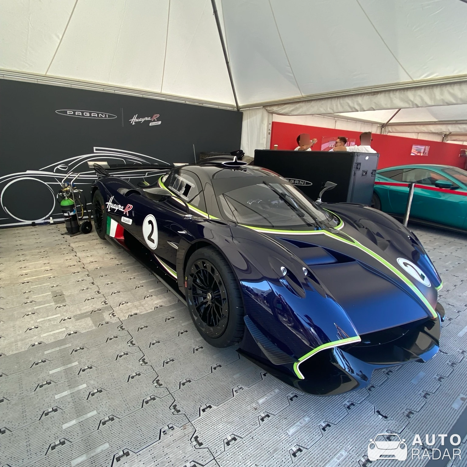 Pagani Huayra R spotted in Chichester