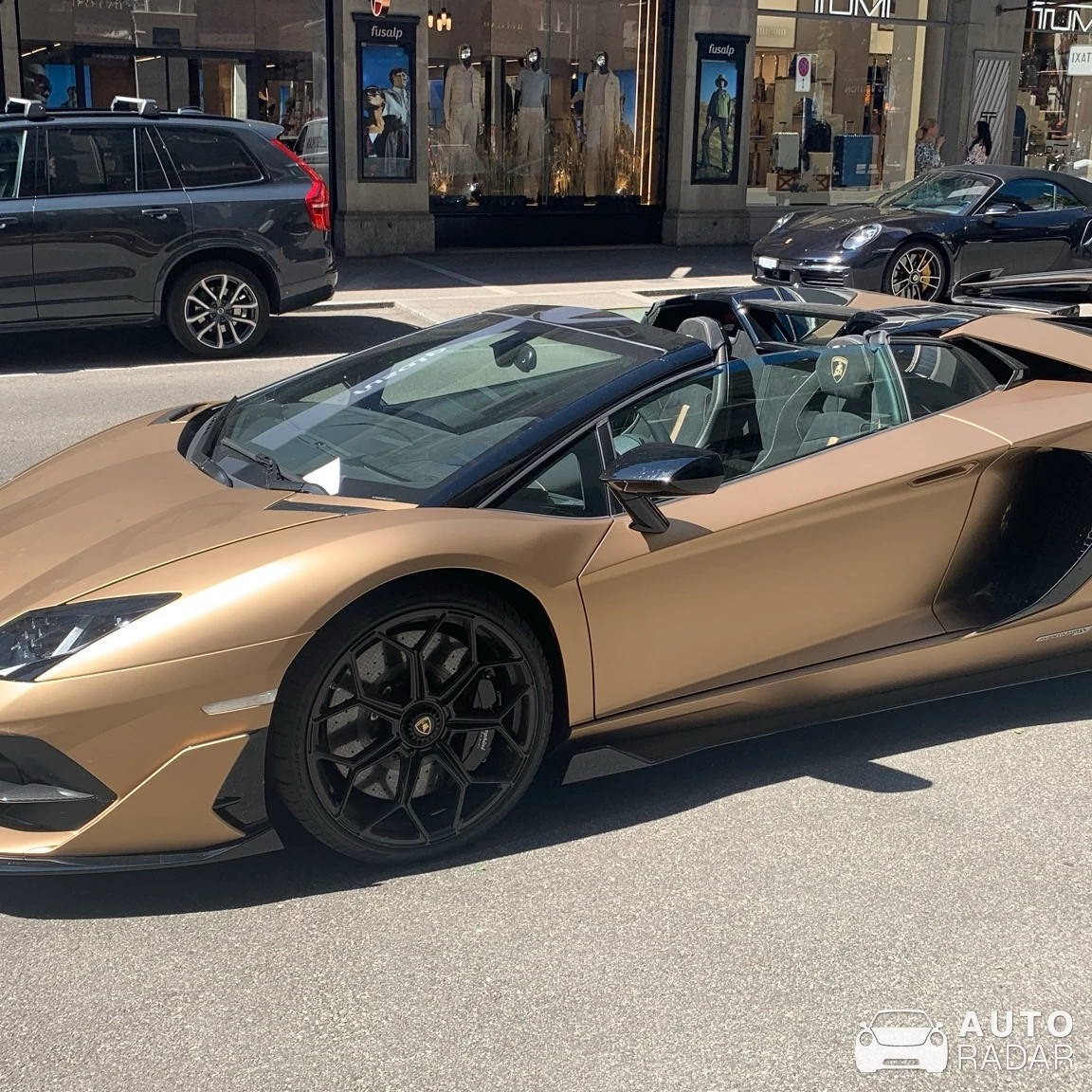 Lamborghini Aventador LP770-4 SVJ Roadster spotted in Zürich