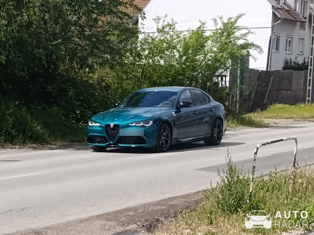 Alfa Romeo Giulia Quadrifoglio spotted in Nyíregyháza