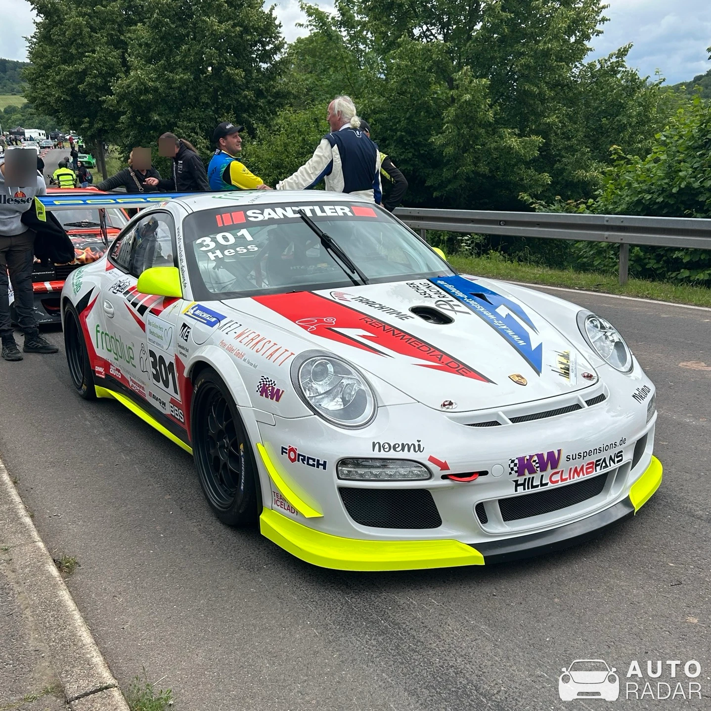 Porsche 997 GT3 Cup spotted in Bad Liebenstein
