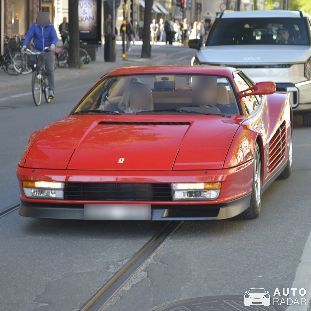 Ferrari Testarossa spotted in Stockholm
