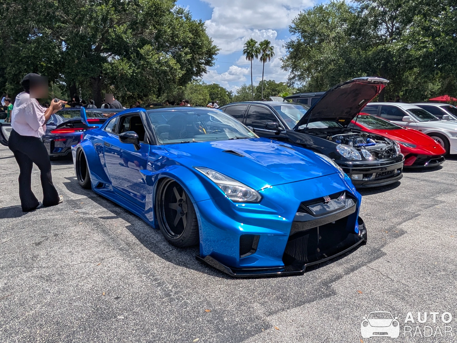 Nissan GT-R R35 Liberty Walk Widebody spotted