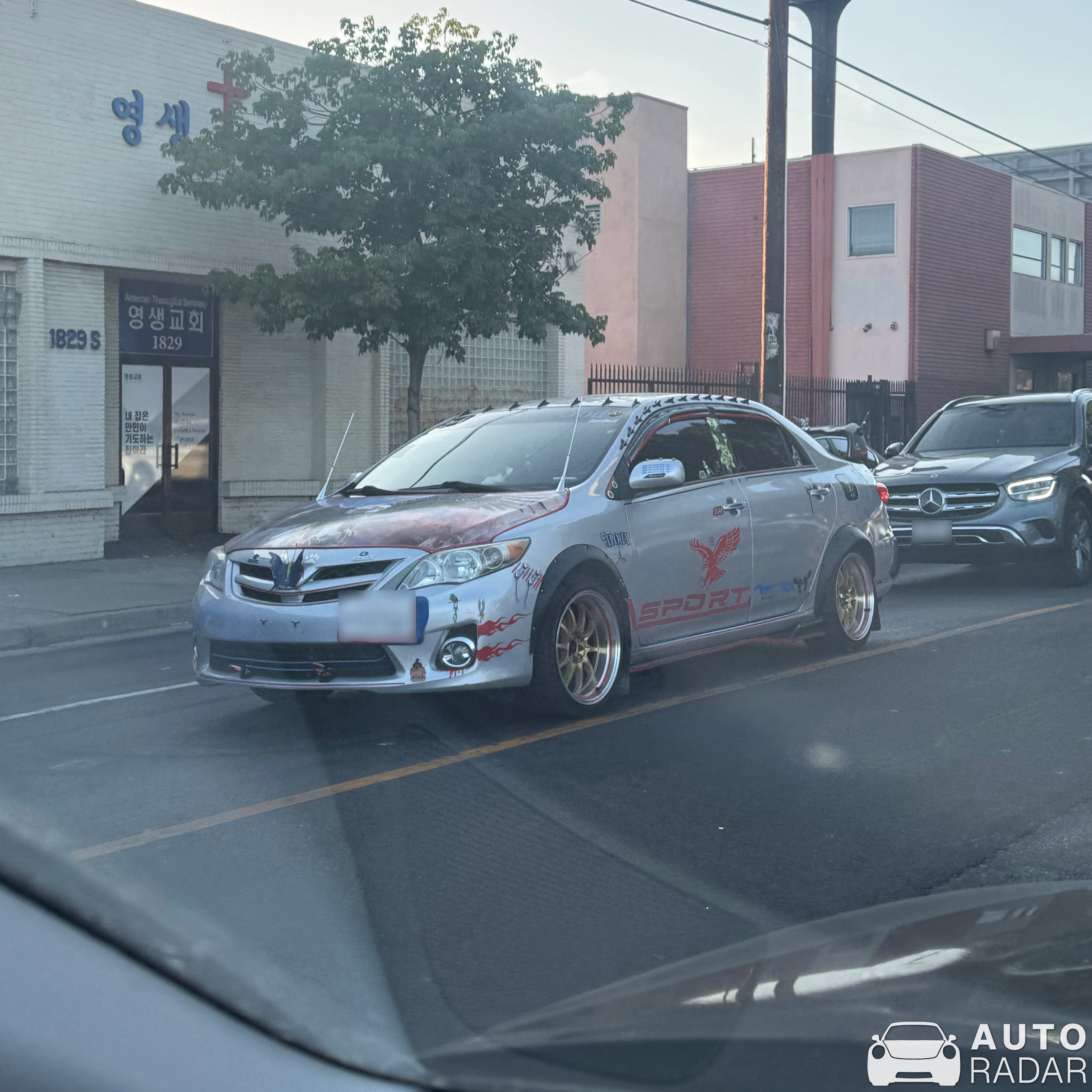 Toyota Corolla spotted in Los Angeles